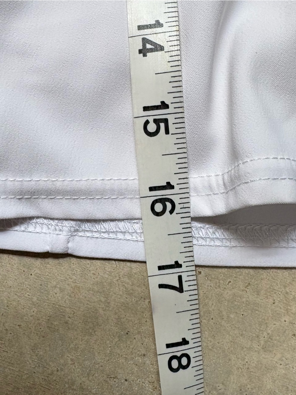 Jofit Golf Skort Women's Size 6 White Athletic Tennis skirt with Zip Pockets - Picture 10 of 11